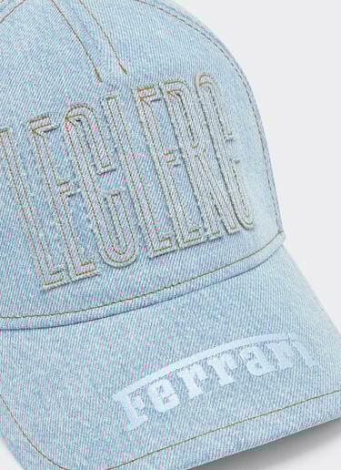 Gorra vaquera Ferrari x Charles Leclerc Ferrari Gorra vaquera Ferrari x Charles Leclerc Denim claro 22296f
