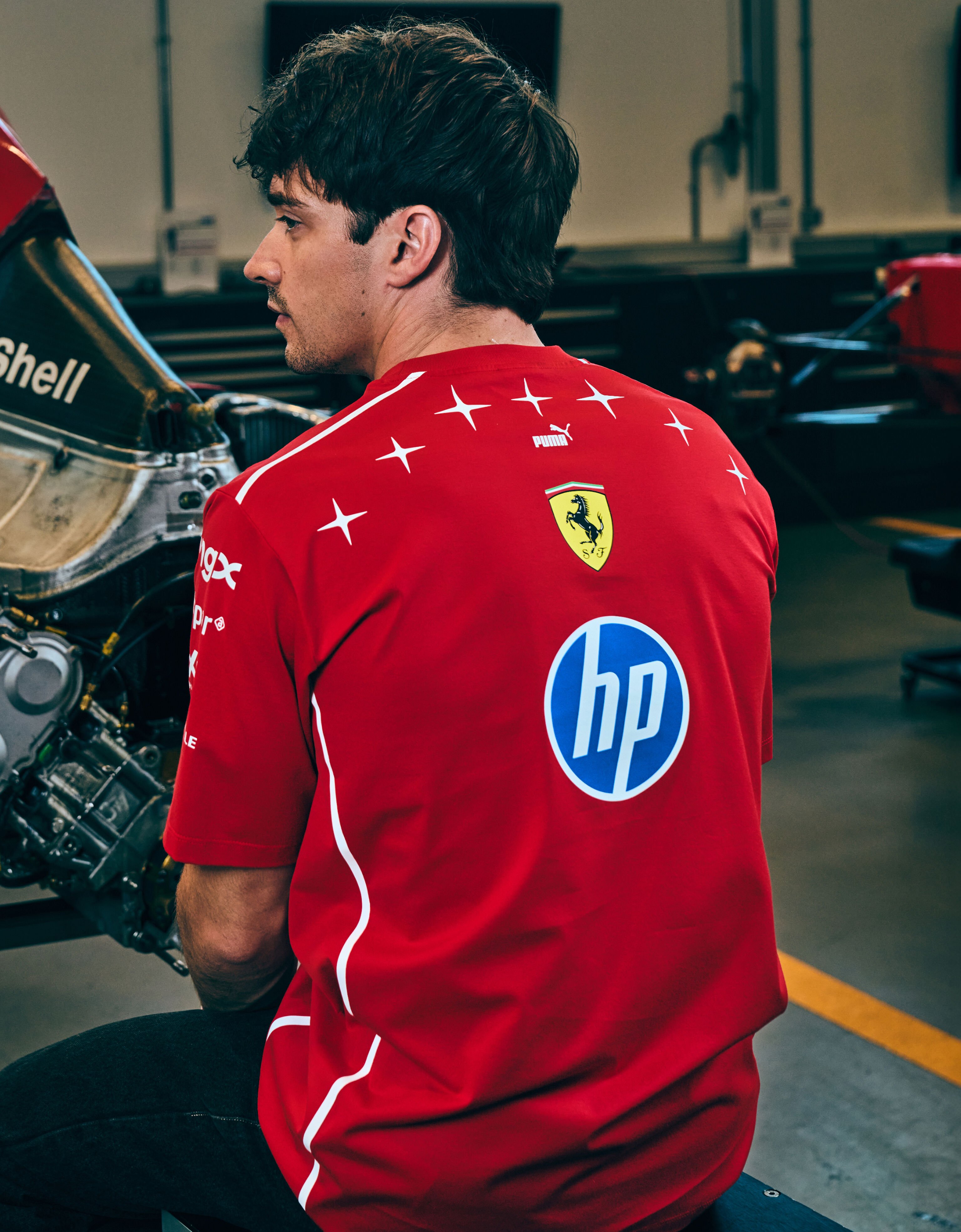 Ferrari Replica T-Shirt for the 2026 Monza Grand Prix in Rosso