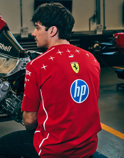 Ferrari Ferrari Replica T-Shirt for the 2026 Monza Grand Prix Rosso LJ0TH1145EXT0001f