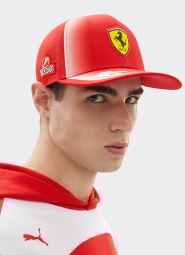 Ferrari Casquette de baseball Leclerc Replica 2026 Puma pour Scuderia Ferrari HP Rosso LA0HOf