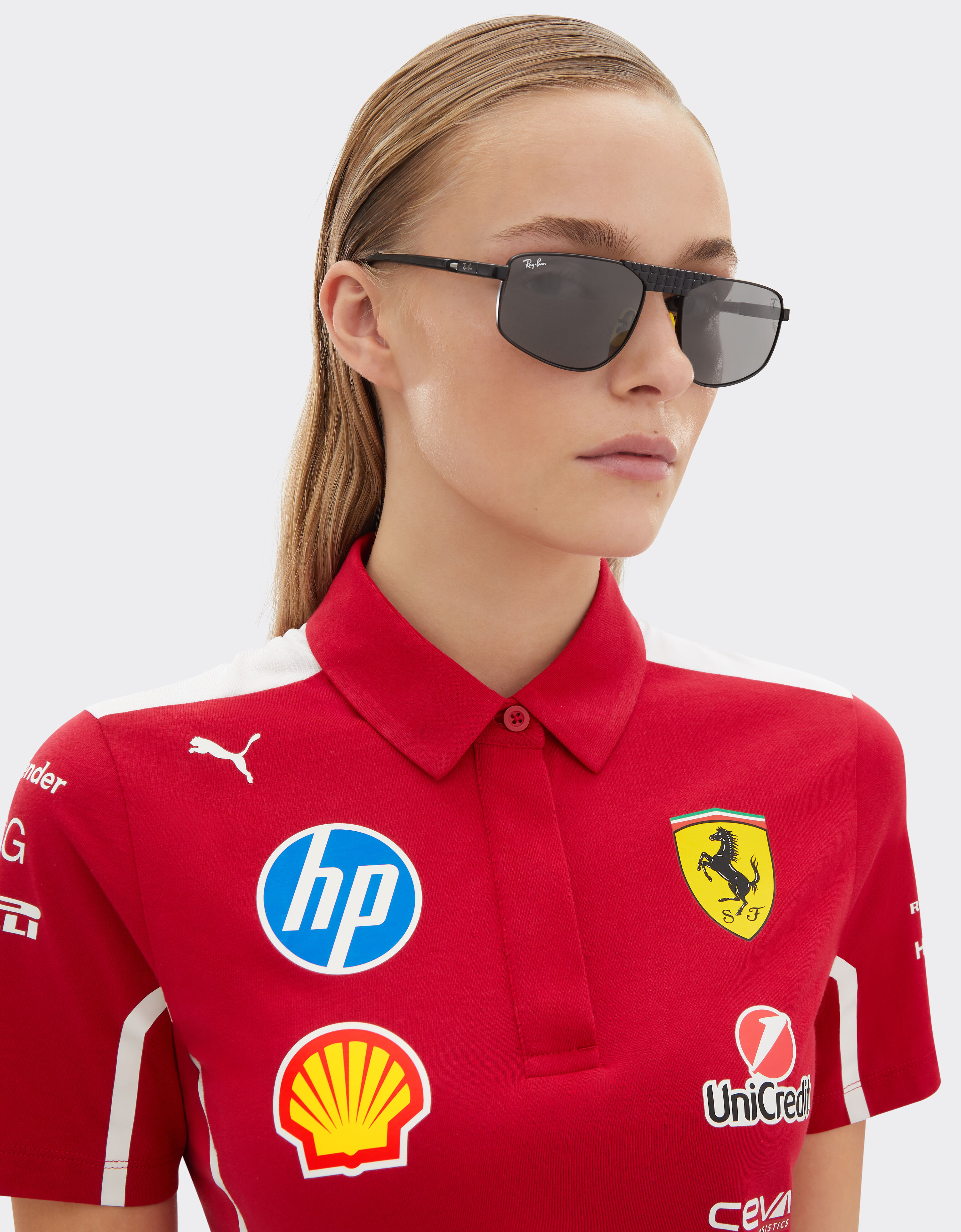 Ferrari Ray-Ban for Scuderia Ferrari RB3776M enmetal negro mate con lentes gris oscuro Negro mate LA0EKf