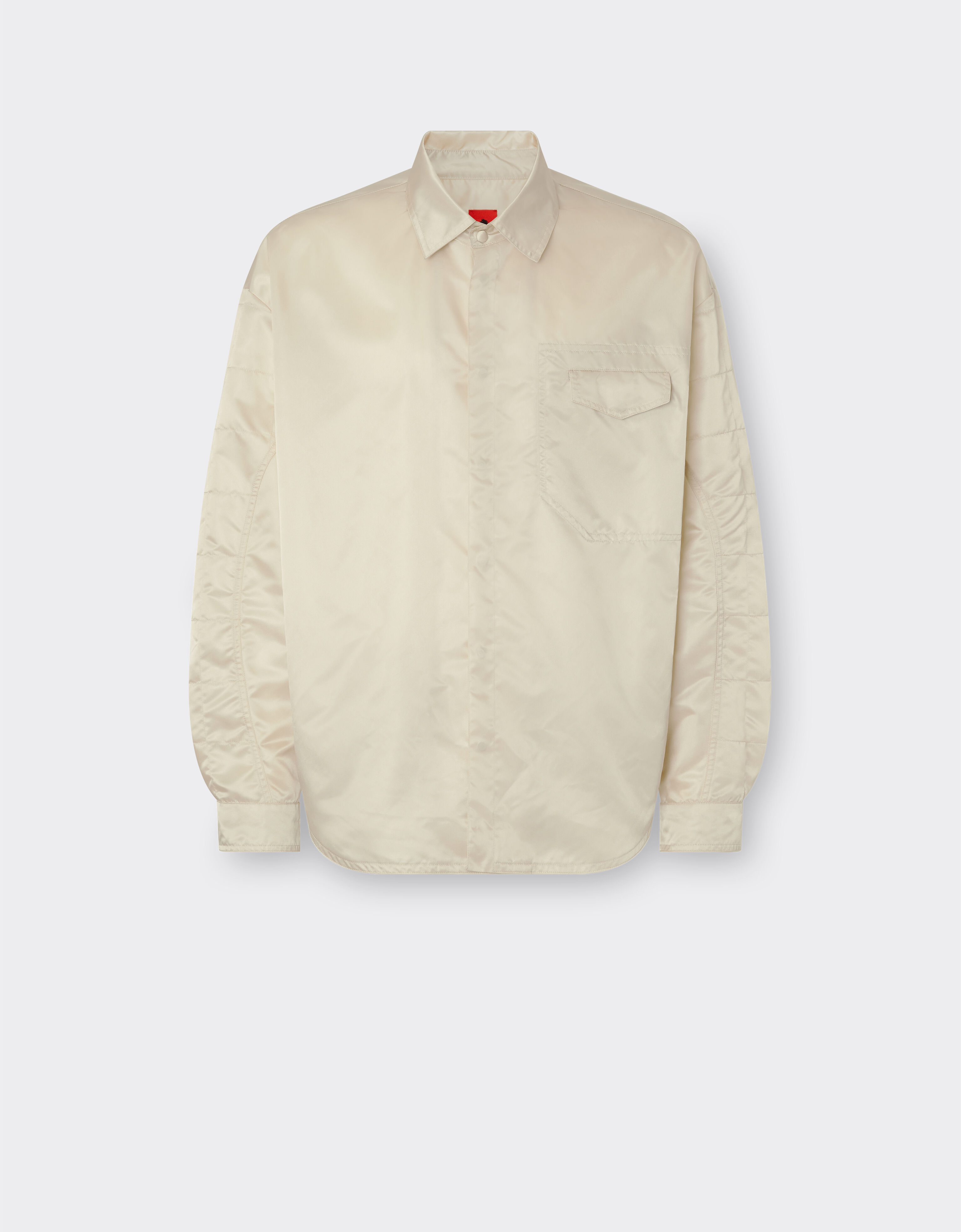 ${brand} Overshirt jacket in technical fabric ${colorDescription} ${masterID}