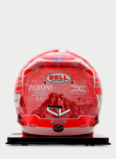 Ferrari Casque Charles Leclerc Las Vegas Special Edition 2024 à l'échelle 1:1 MULTICOLORE F1474f