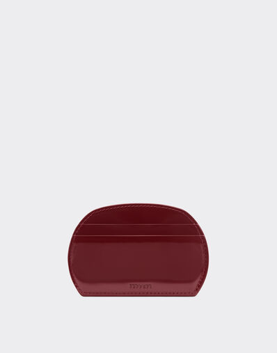 Ferrari Ferrari Dino glossy leather card holder Cherry 49216f
