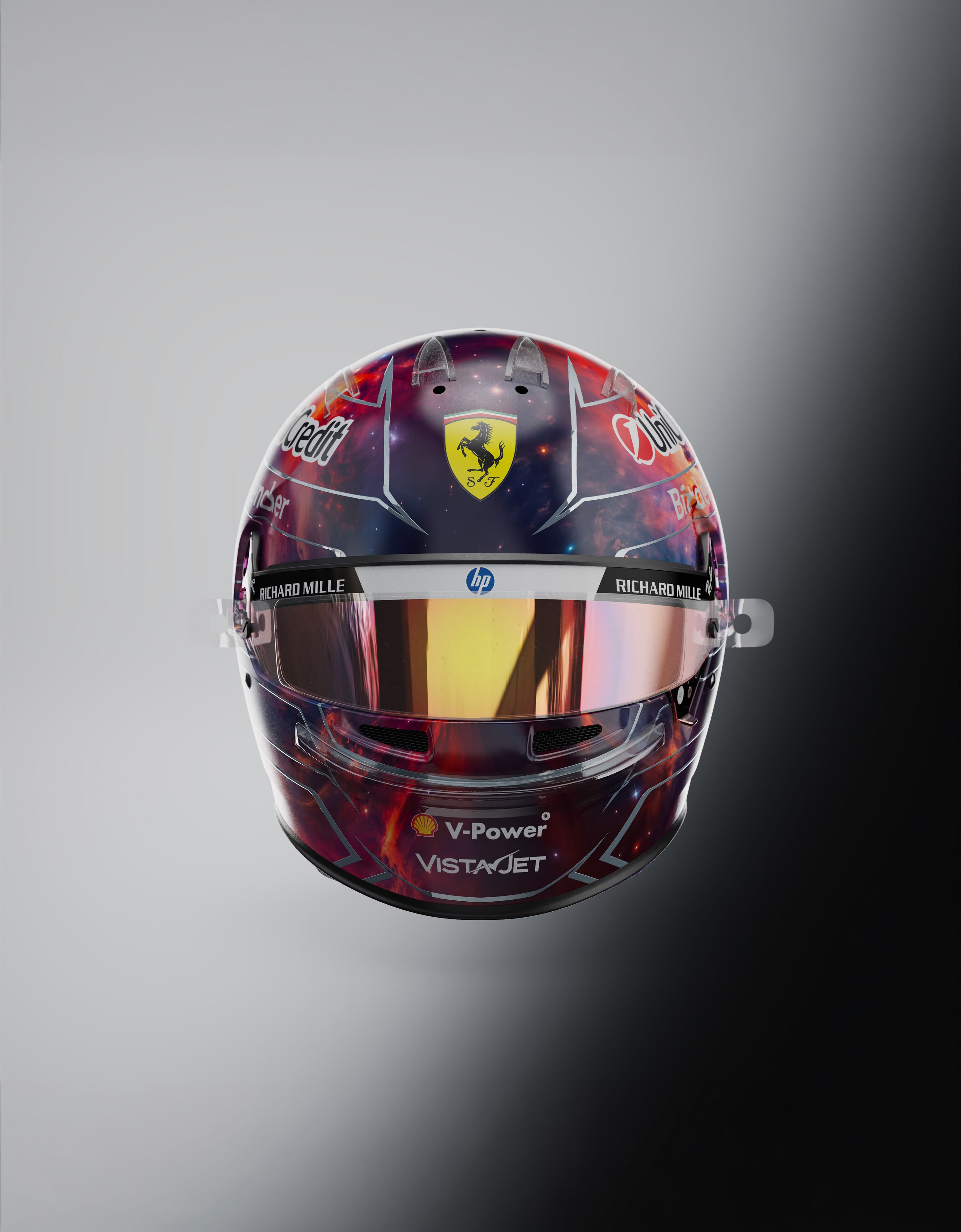 Lewis Hamilton 1:1 Special Edition Helmet for the 2026 Austin Grand Prix Ferrari Lewis Hamilton 1:1 Special Edition Helmet for the 2026 Austin Grand Prix Multicolor LS0OT3060EXT0001f