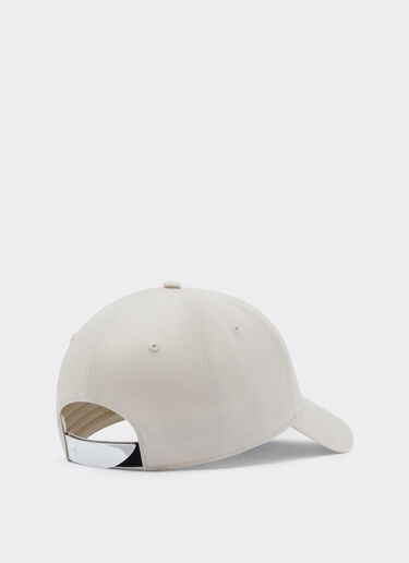 Ferrari Baseball cap with Ferrari logo Ecru 20403f