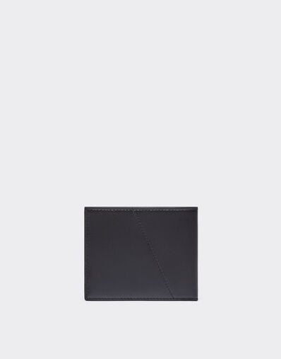 Ferrari Cartera horizontal de piel lisa Negro 20419f