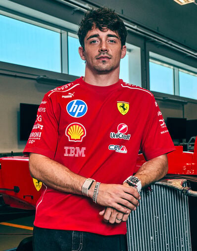 Ferrari Ferrari Replica T-Shirt for the 2026 Monza Grand Prix Rosso LJ0TH1145EXT0001f