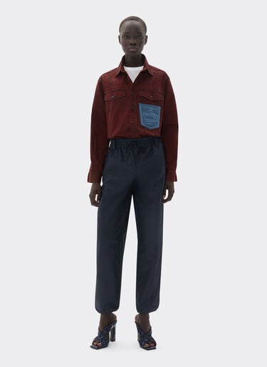 Reconditioned by Ferrari cotton overshirt jacket Ferrari Reconditioned by Ferrari cotton overshirt jacket Burgundy 49999f