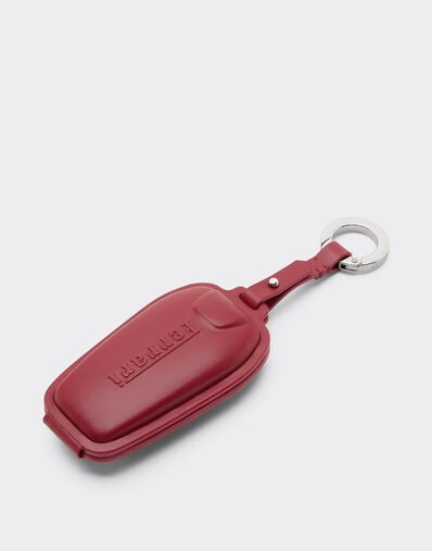 Ferrari Porte-clés en cuir avec logo Ferrari Maison Red 50584f