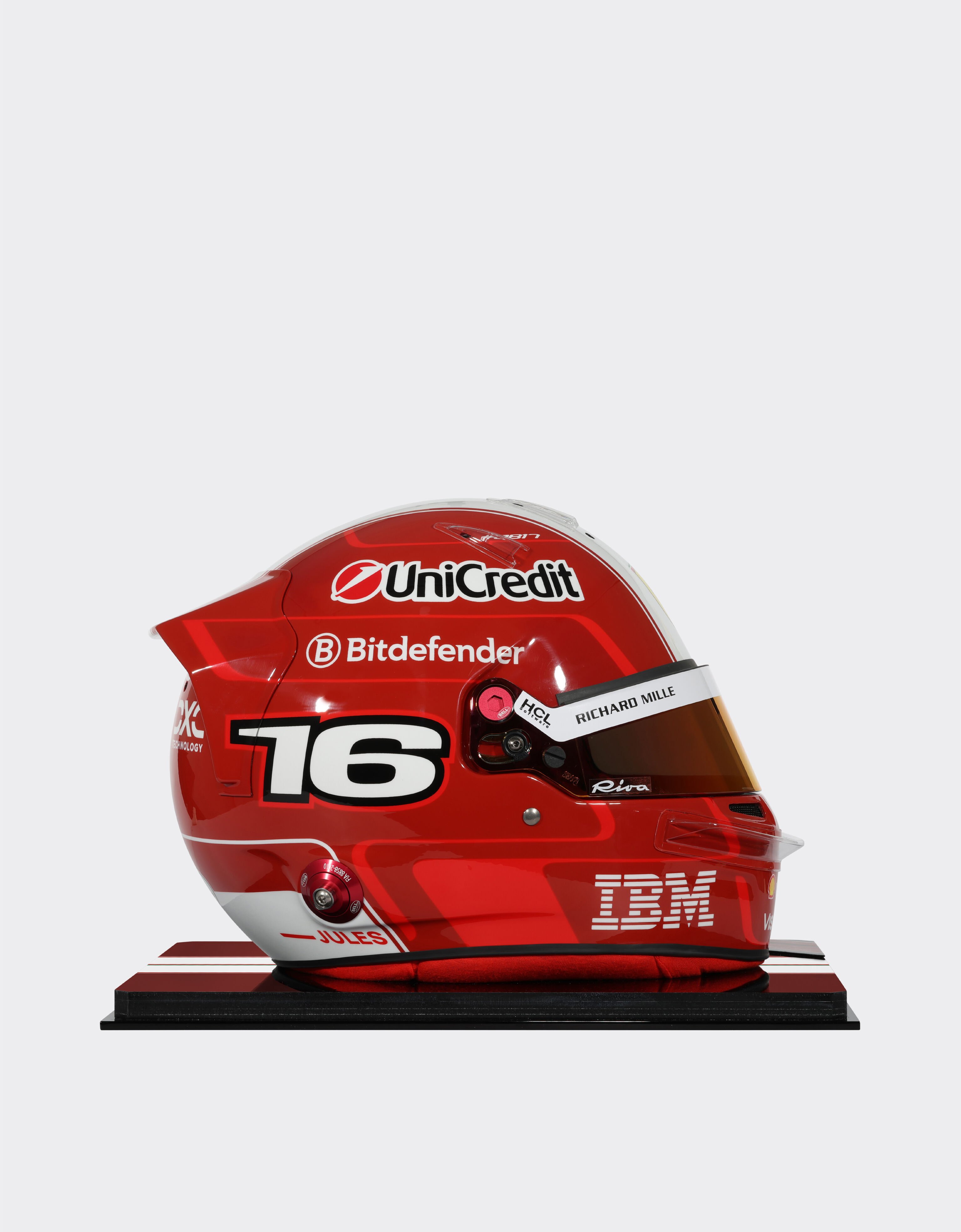 Ferrari Charles Leclerc Imola 2025 Special Edition helmet in 1:1 scale MULTICOLOUR LA07Hf