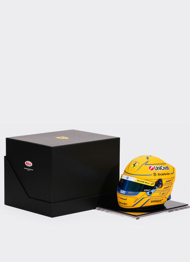 Ferrari Lewis Hamilton Miami Special Edition 2025 mini helmet in 1:2 scale MULTICOLOUR LA07Jf
