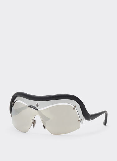 Ferrari Gafas de sol Ferrari Edición Limitada de inyectado y cuero con cristales  espejadosgrises y plateados Negro LA0F7f
