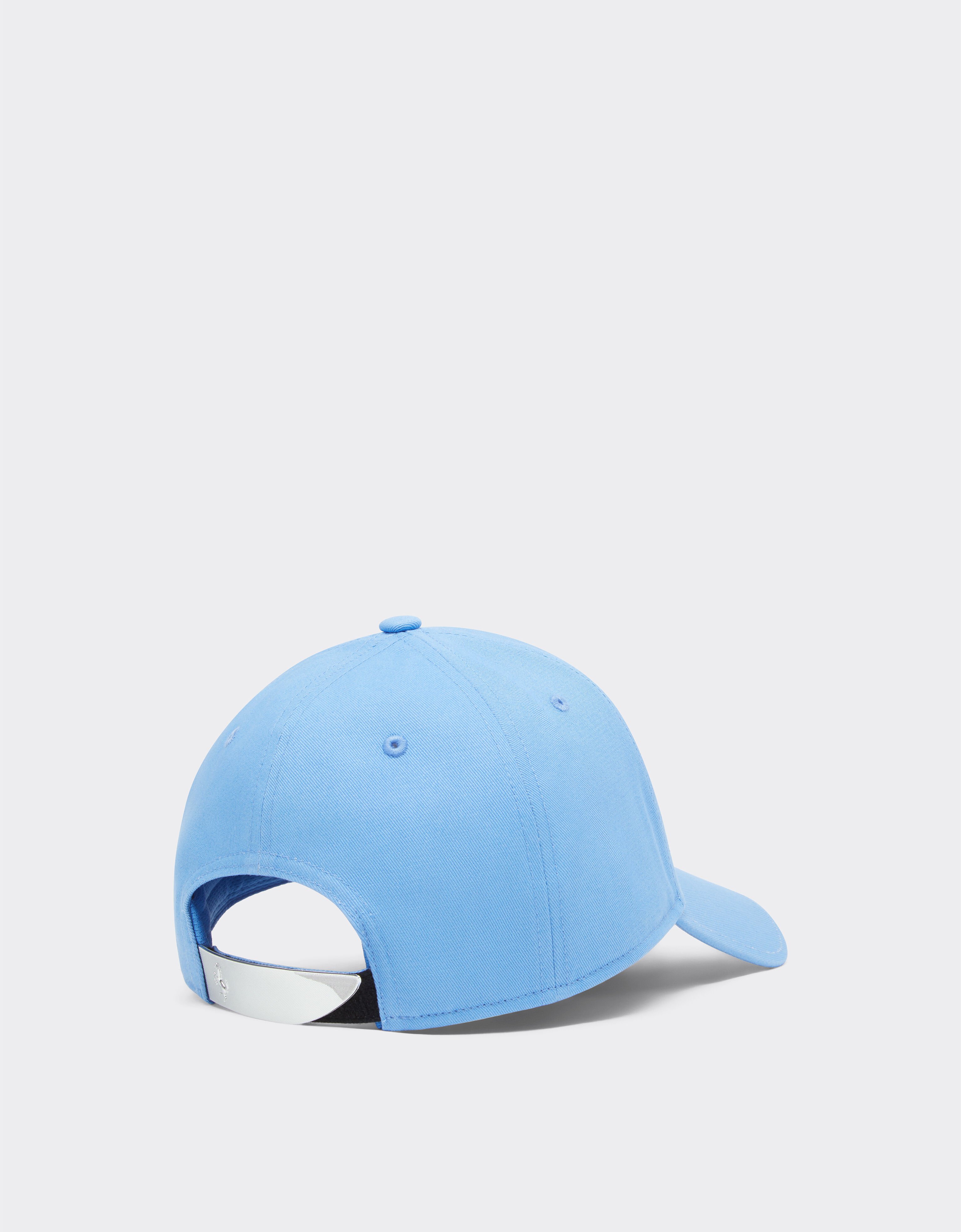 Ferrari Baseball cap with embroidered Ferrari logo Oxford Blue 22825f