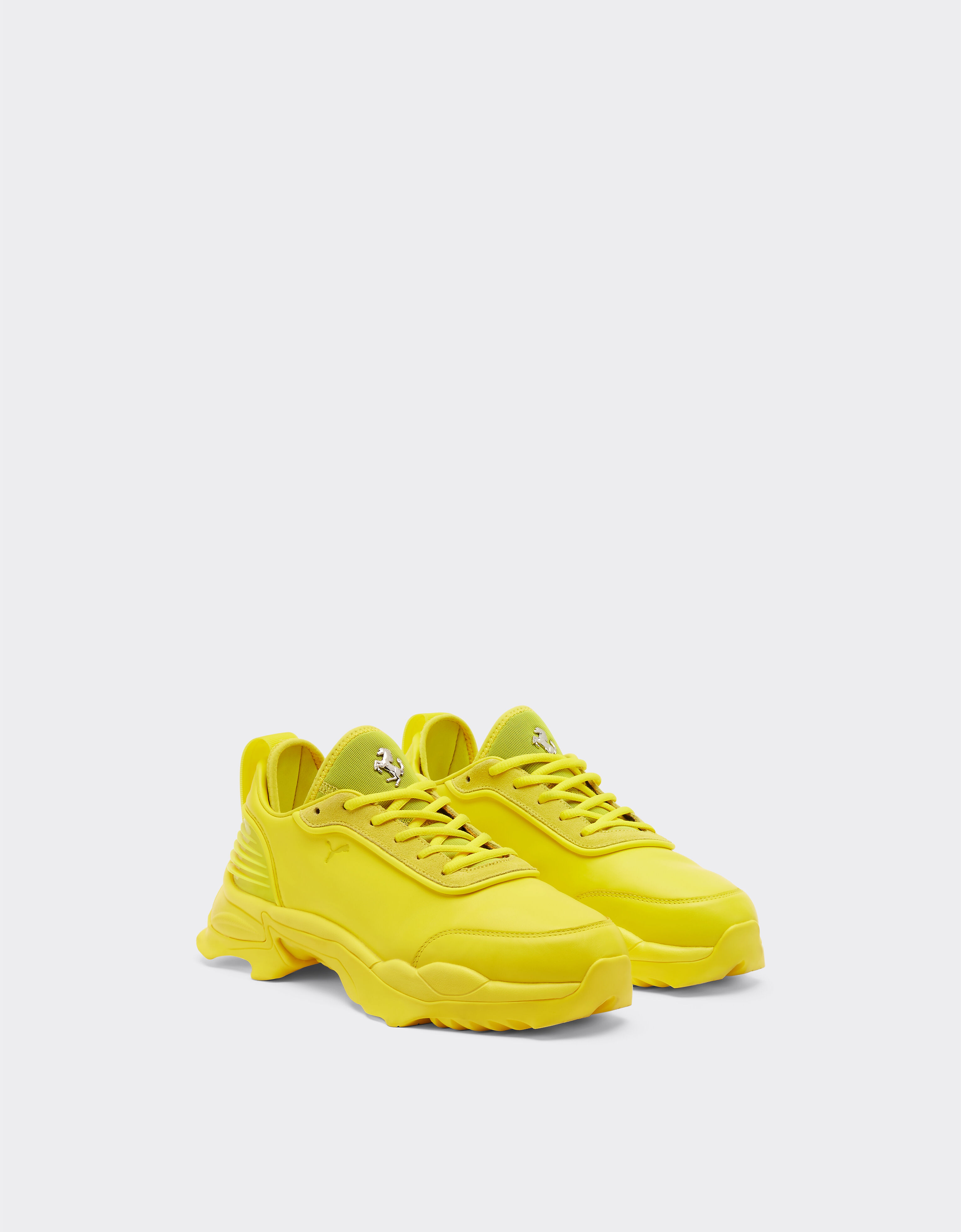 Puma for Ferrari Nitefox trainers in Giallo Modena Ferrari exclusive