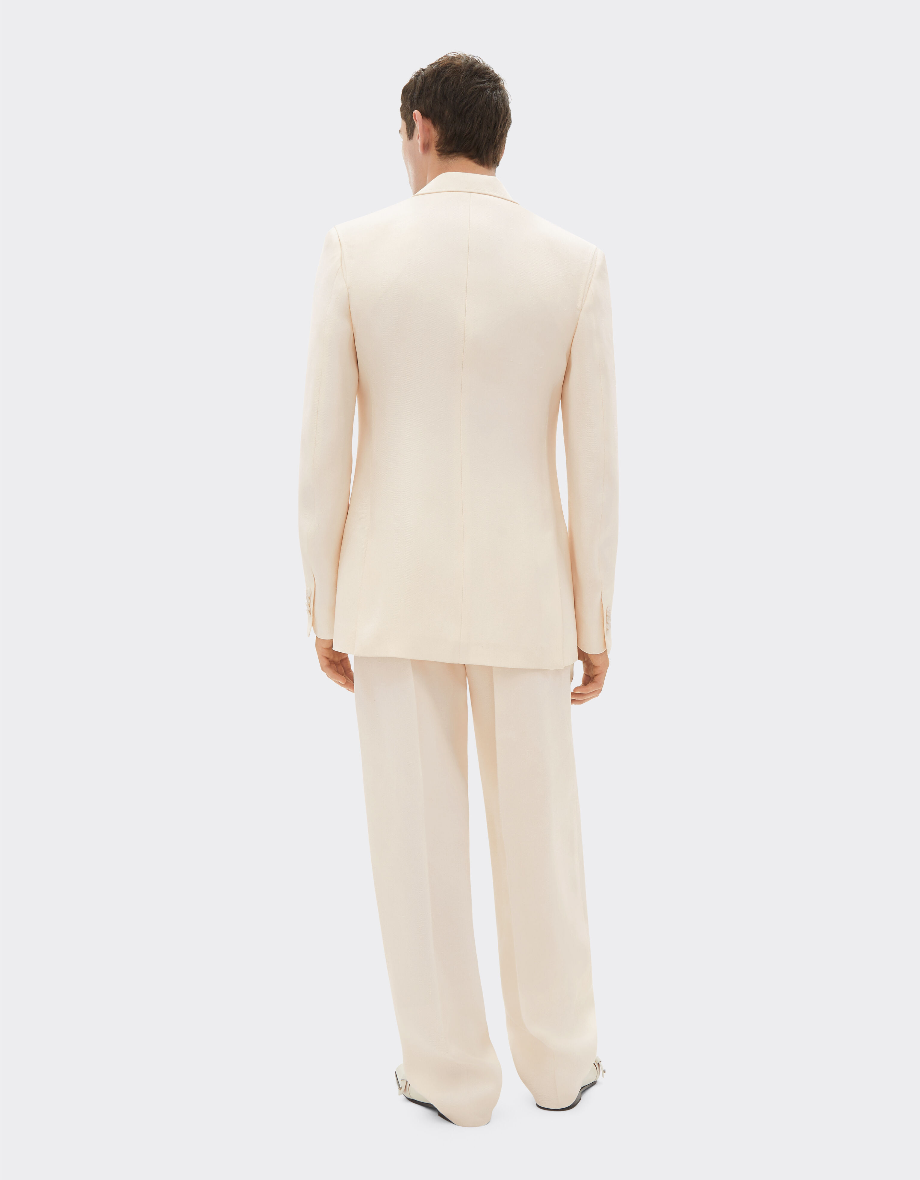 Ferrari Shantung silk jacket Avorio 50895f