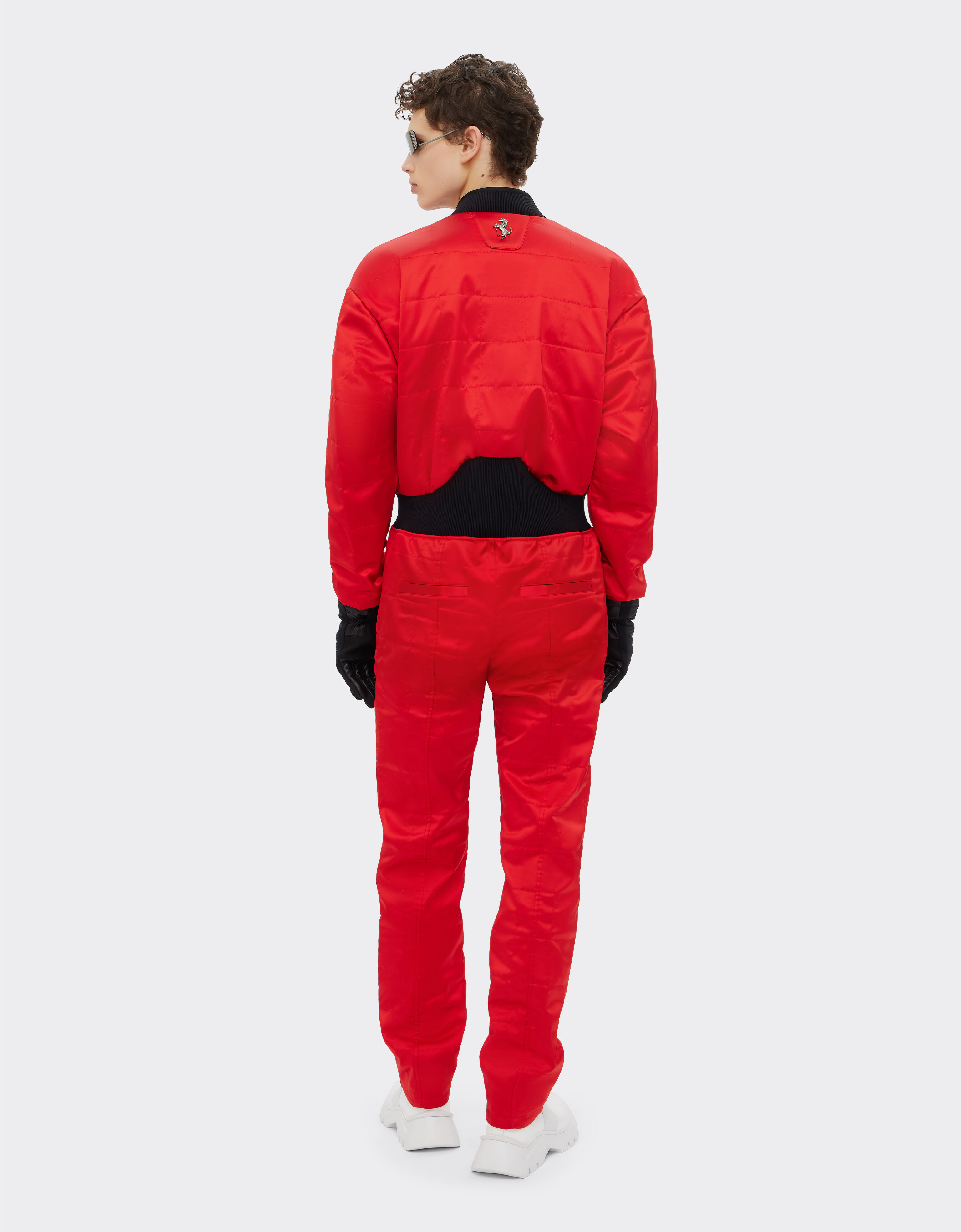 Ferrari “7x7”绗缝图案 Q-CYCLE® 织物连身装 Rosso Dino 红色 48175f