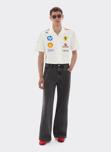 Ferrari Ferrari Replica Shirt for the 2026 Monza Grand Prix Bianco LW0SH1144EXT0001f