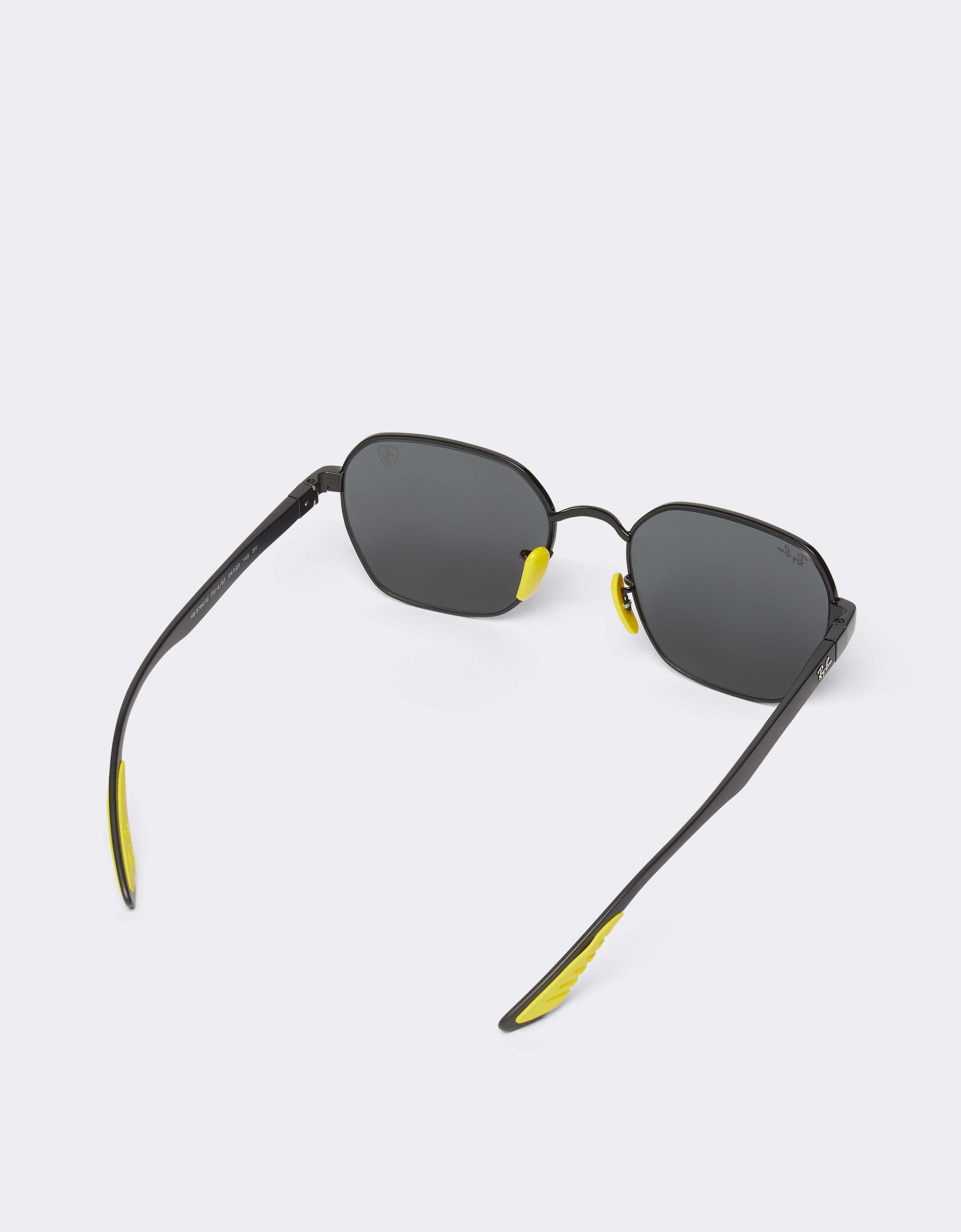 Ferrari Ray-Ban for Scuderia Ferrari 0RB3794M black metal sunglasses with grey lenses Black F1301f