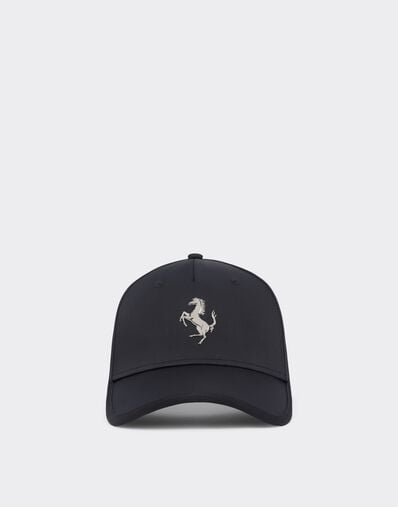 Ferrari Baseball cap with metal Prancing Horse detail Black 20815f