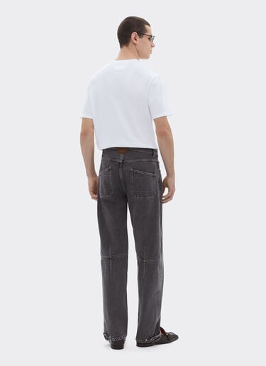 Cotton T-shirt with Ferrari logo Ferrari Cotton T-shirt with Ferrari logo Optical White 50847f