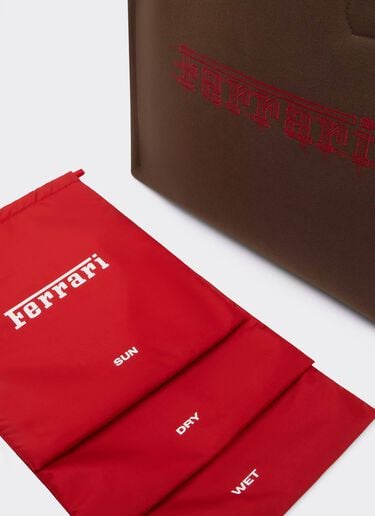 Ferrari Bolso tote Ferrari de lona para el GP de Mónaco 2026 Caffè CBWTO0020YL00008f
