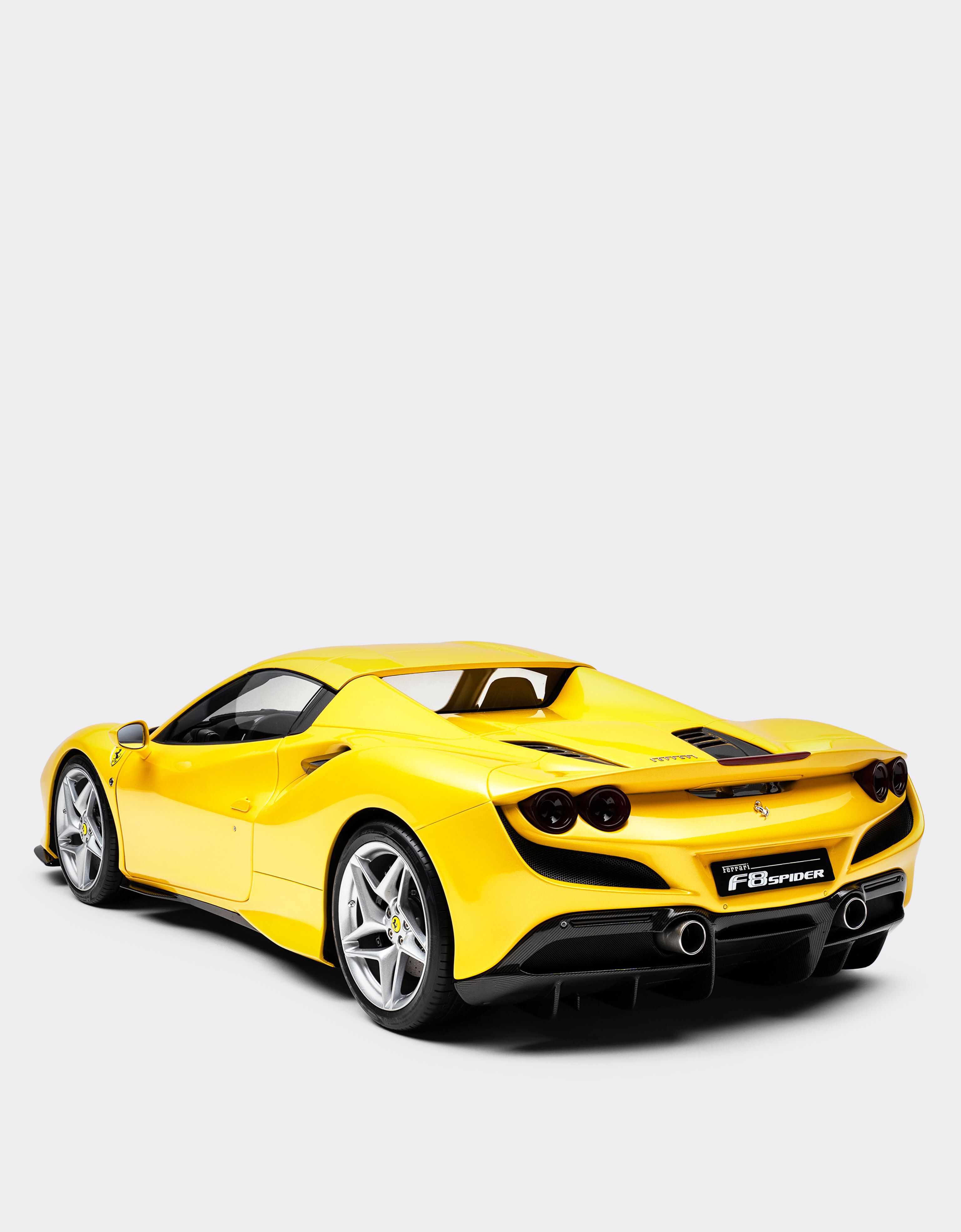 Ferrari 法拉利 F8 Tributo 1:8 模型车 黄色 F0079f