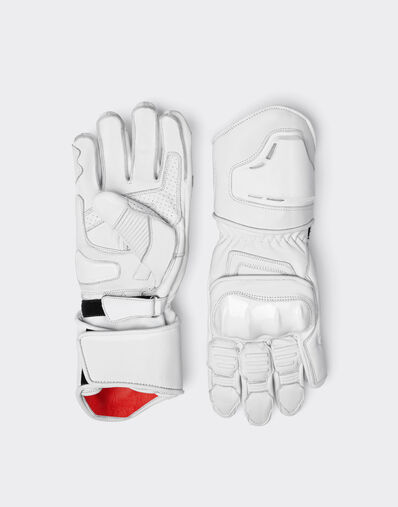 Ferrari Racing gloves in leather Black 21683f