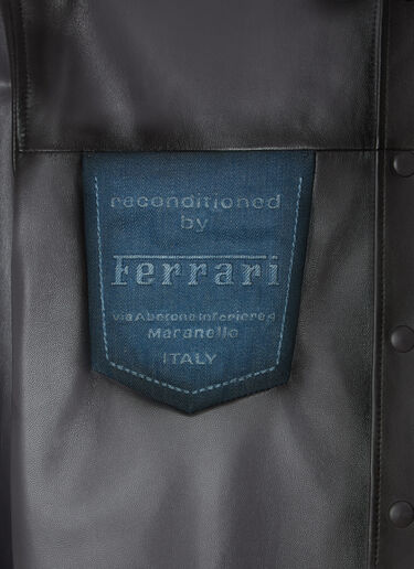 Ferrari Reconditioned by Ferrari denim overshirt jacket Dark Grey 50147f