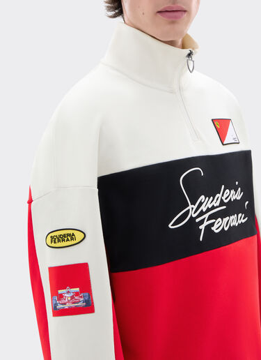 Ferrari Scuderia Ferrari cotton sweatshirt Black SJMSW0042JCO0039f