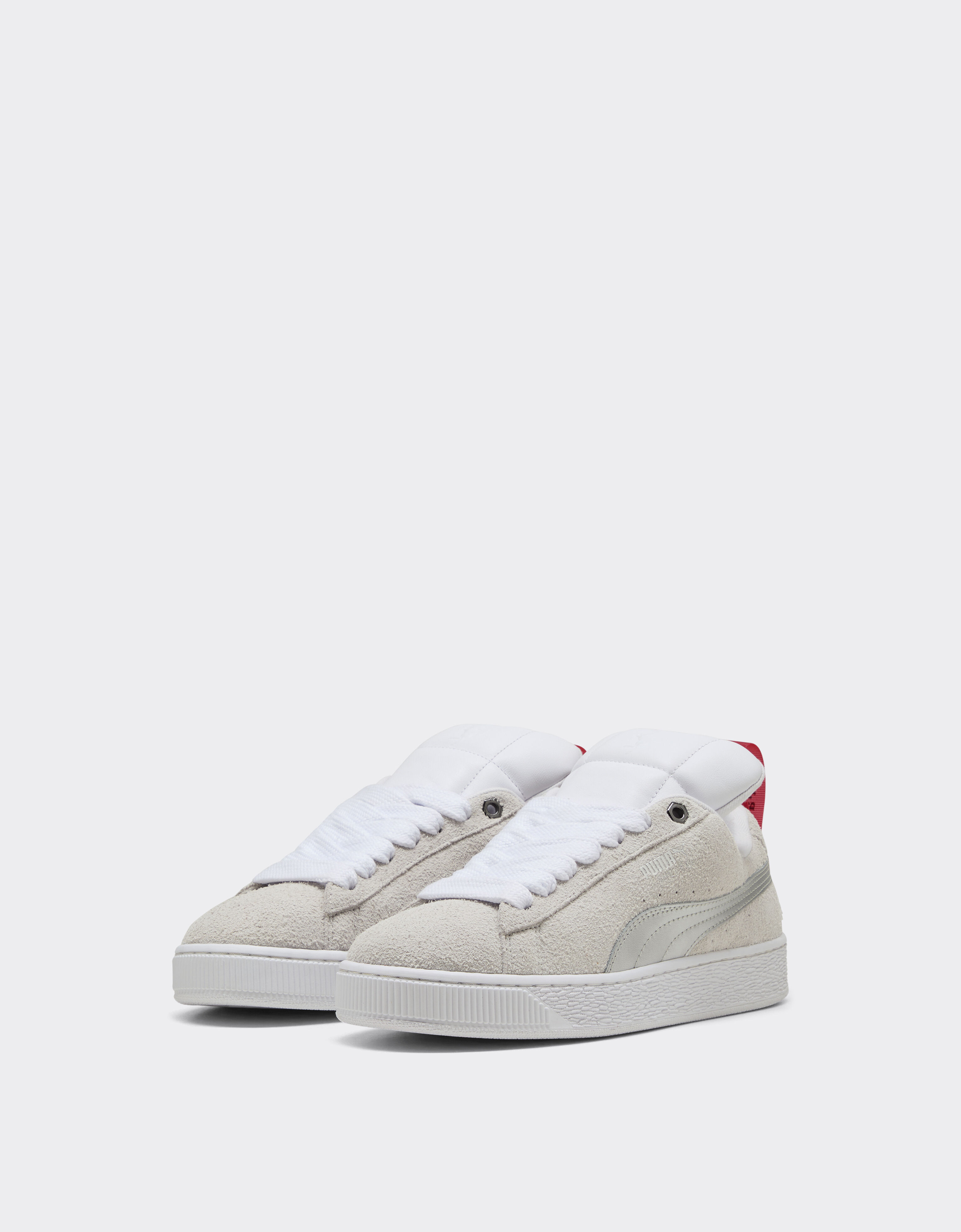 Ferrari Ferrari Style Suede XL trainers by Puma Optical White F1466f