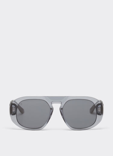 Ferrari Ferrari sunglasses in ocean colour acetate with light blue lenses Blu Scozia LA02Lf