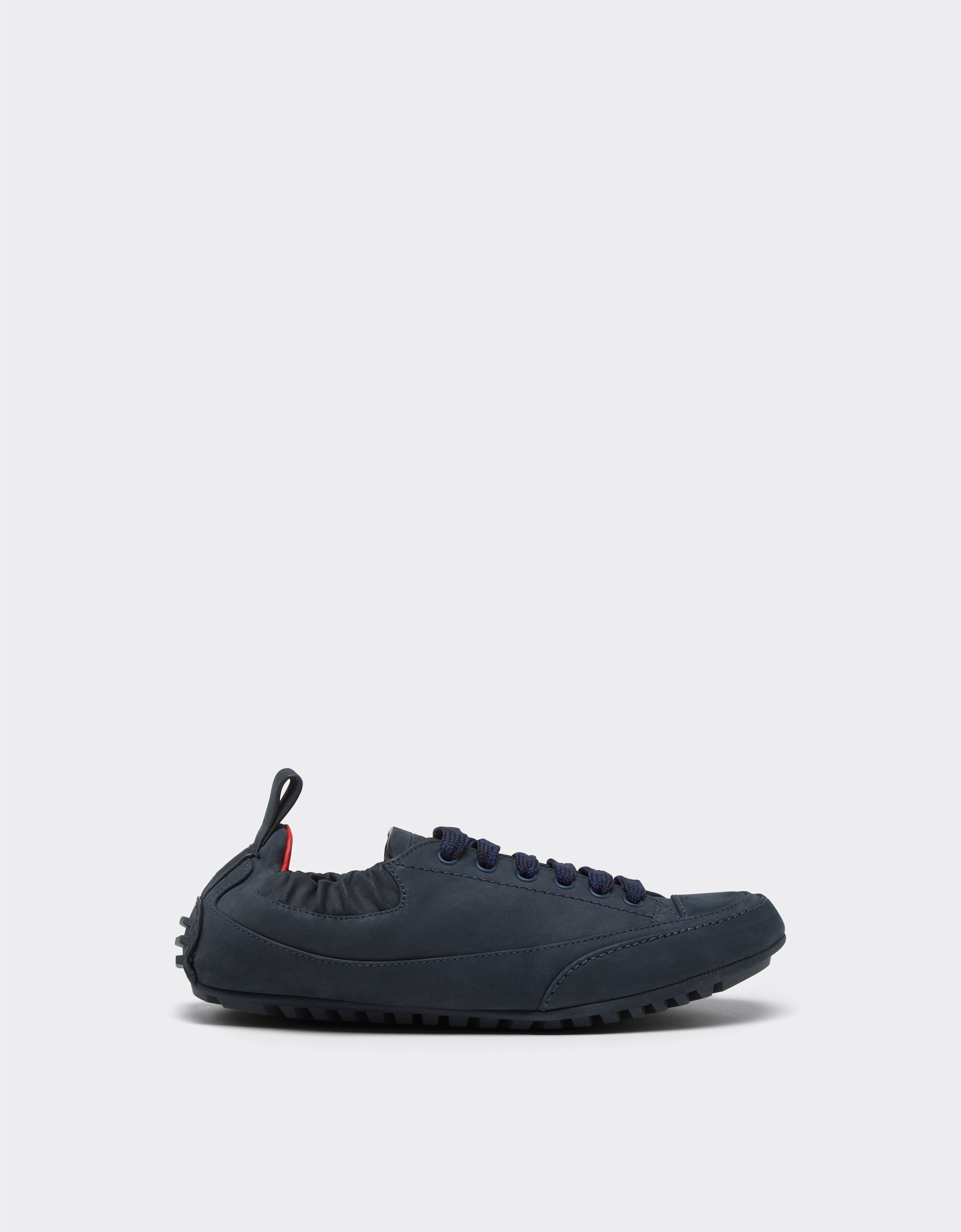 Ferrari Driving trainers in nubuck leather Navy 22037f