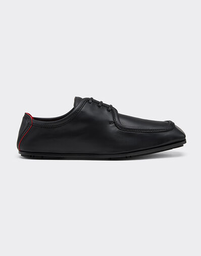 Ferrari Leather derby shoe Black 22741f