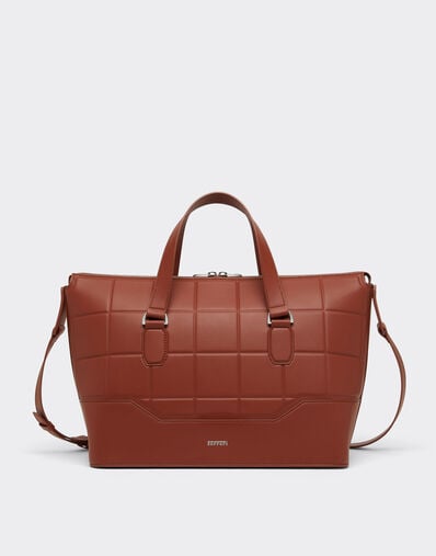 Bolso de viaje de piel Ferrari Bolso de viaje de piel Hide 50832f