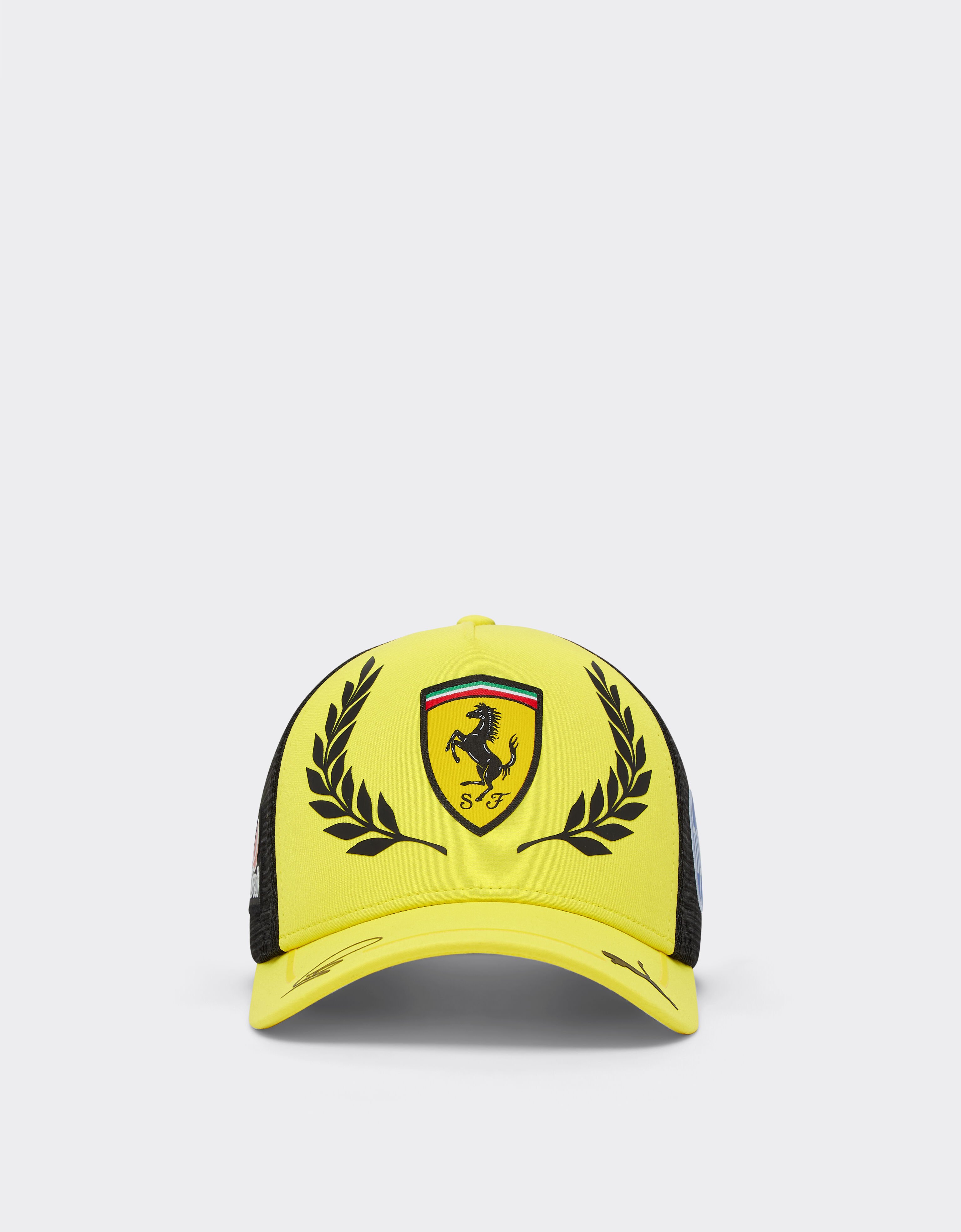 Ferrari Réplica de la gorra Trucker de Hamilton GP Silverstone 2026 Yellow LA0CP1149EXT0001f