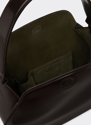Ferrari La Ferrari Dino Hobo Bag Dark Brown 21684f