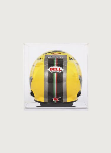 Ferrari Carlos Sainz Giallo Modena Special Edition mini helmet in 1:2 scale Yellow F0651f