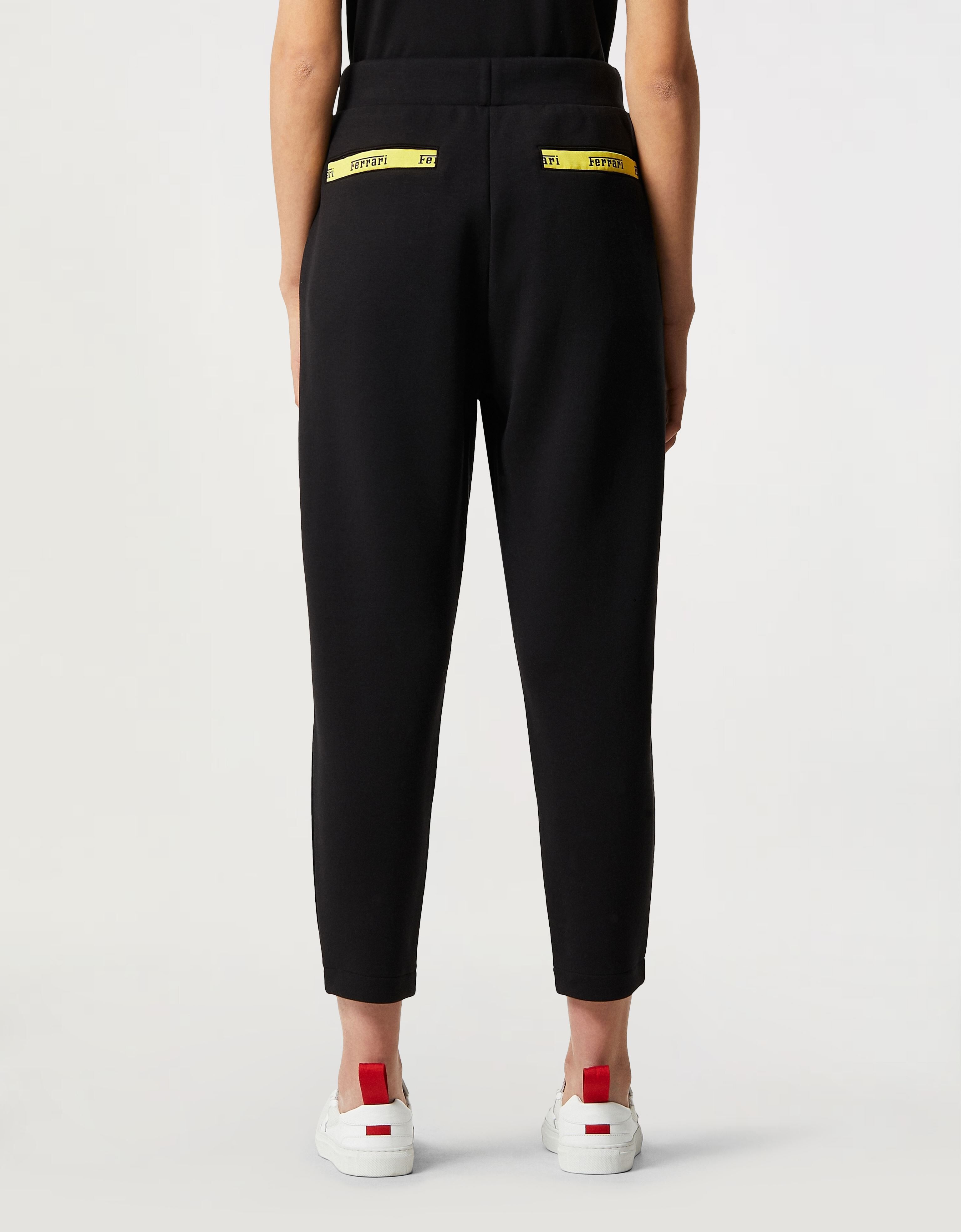 Ferrari Pantalon de jogging femme en tissu réversible Noir 46978f