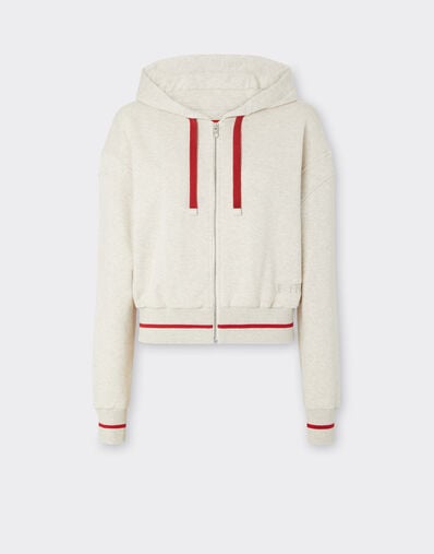 Sweat-shirt en coton mélangé Ferrari Sweat-shirt en coton mélangé Jute 50127f