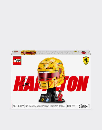 Ferrari LEGO® Editions Scuderia Ferrari HP Display Set – Lewis Hamilton Helmet and Minifigure Yellow LA0TY1229EXT0001f
