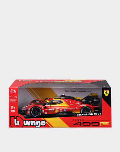 Ferrari Maqueta del Ferrari 499P LMH #50 a escala 1:18 Rosso LO0R1338EXT0001f