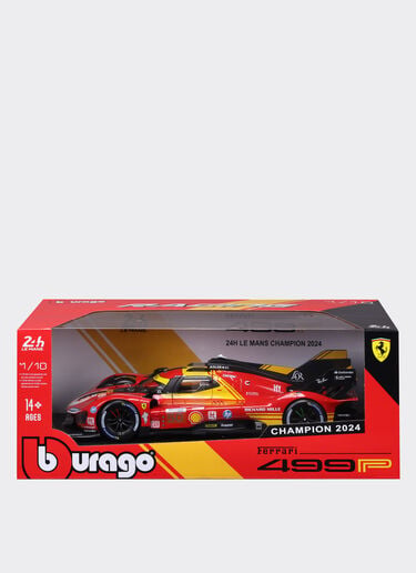 Ferrari Maqueta del Ferrari 499P LMH #50 a escala 1:18 Rosso LO0R1338EXT0001f