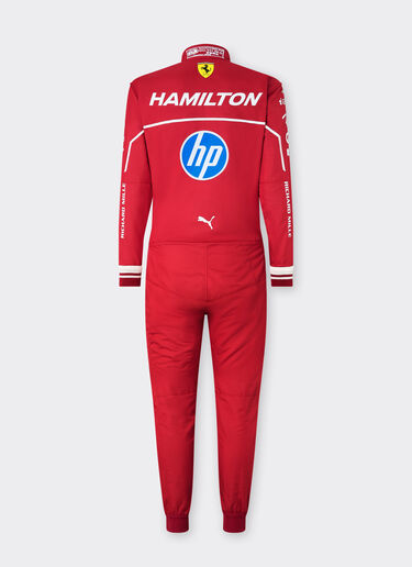 Ferrari Lewis Hamilton Puma racing suit for Scuderia Ferrari Red LA08Nf