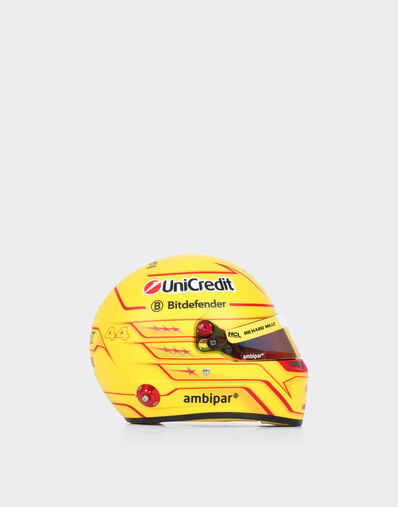 Ferrari 2025 Lewis Hamilton mini helmet in 1:2 scale MULTICOLOUR LA07Pf