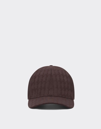 Ferrari Baseball cap with Monogram pony motif Mahogany 22702f