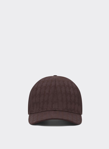 Ferrari Baseball cap with Monogram pony motif Mahogany 22702f
