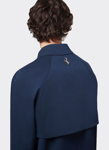 Ferrari Manteau en coton biologique Bleu marine 20125f