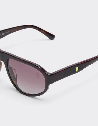 Ferrari Ray-Ban for Scuderia Ferrari 0FZ6027 en acetato Havana y burdeos con lentes rojas degradadas MULTICOLOR LY0SG1435EXT0001f