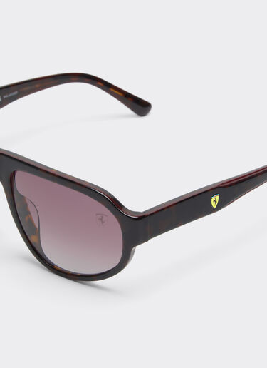 Ray-Ban for Scuderia Ferrari 0FZ6027 en acetato Havana y burdeos con lentes rojas degradadas Ferrari Ray-Ban for Scuderia Ferrari 0FZ6027 en acetato Havana y burdeos con lentes rojas degradadas MULTICOLOR LY0SG1435EXT0001f
